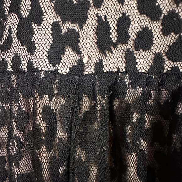 Lane Bryant sz 16,Black Lacy Dress,Knee Length,Y2K,Maximalist,Girlhoodcore - Picture 9 of 9